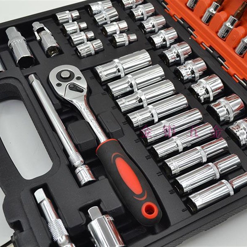 套筒组套棘轮扳手汽修工具中飞3/8系列组合套装快速扳手多功能