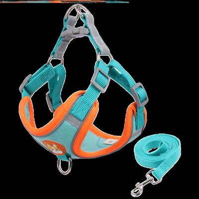 好货Dog Harness Dogs Leashs Mesh Chest Strap Supplies 狗狗胸
