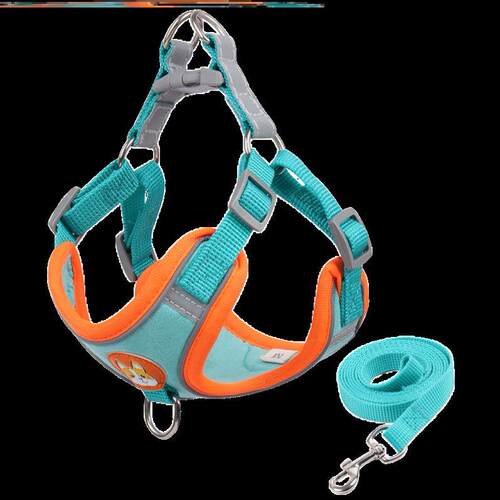 好货Dog Harness Dogs Leashs Mesh Chest Strap Supplies 狗狗胸