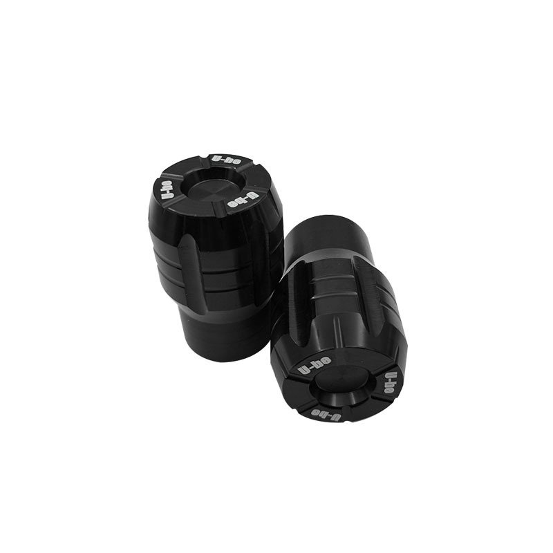 适用于本田U-be电动车改装后视镜脚蹬堵头扩展车头支架杆脚撑配件