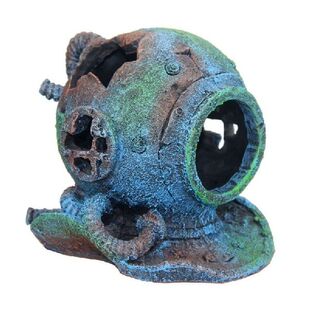 好货Diving Helmet Wreck Aquarium Fish Tank Landscaping