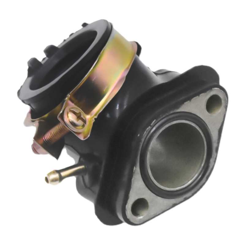 踏板摩托车光阳助力车5080豪迈GY6-125化油器接口接头进气管喉管