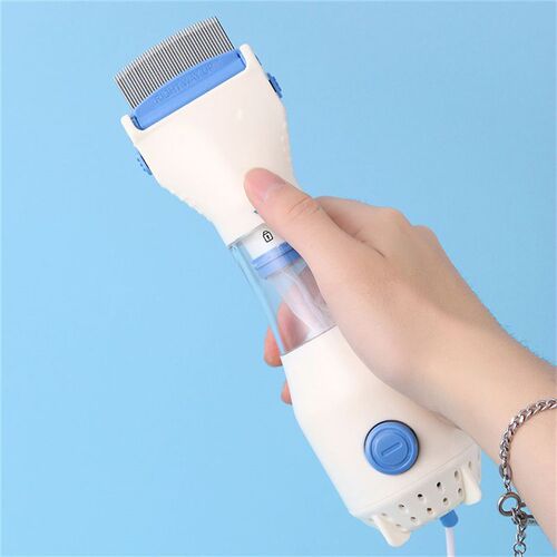 好货Electric Anti Lice Comb Pet Puppy Dog Cat Head Flea Remo
