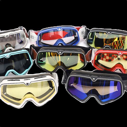 极速百分百机车护目镜哈雷复古防风沙护目镜机车越野骑行头盔护目