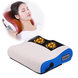 好货Massagem travesseiro pesco?o massageador infravermelho