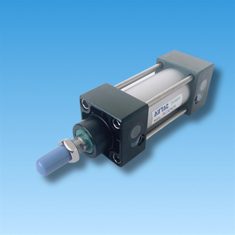 亚德客标准气缸SC100 SC80*400/450/500/600/700/800/900/1000-S