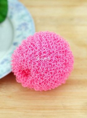 Fiber Nonstick Pan Cleanin Ball Candy Color Washin Dishes