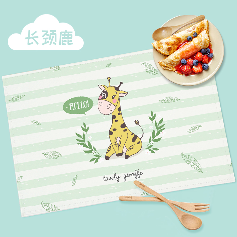 儿童一年级小学生餐垫40x60课桌宝宝吃饭午餐就餐用防水防油垫子