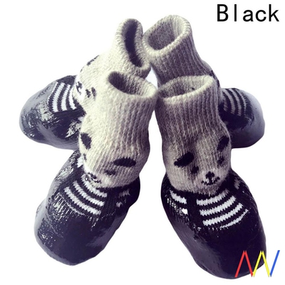 好货4pcs Set Pet Dog Shoes Waterproof Non slip Dogs Boots So