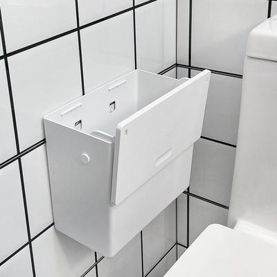 栋哈卫生巾壁挂收纳盒纸巾卷纸置物架卫生间浴室厕所厕纸姨妈箱