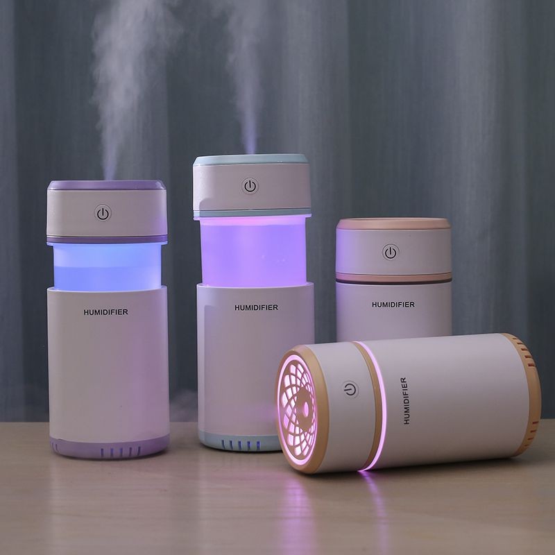车载加湿器香熏喷雾车用车内usb大雾量静音空气净化器汽车氛围灯