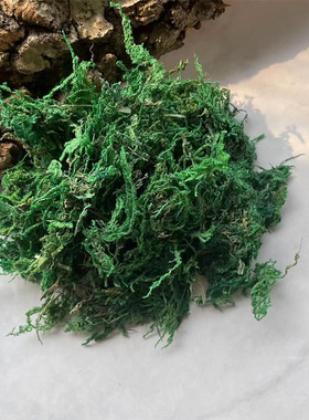 好货【干苔藓】天然绿色真苔藓干青苔微景观盆栽永生花森系花环滕