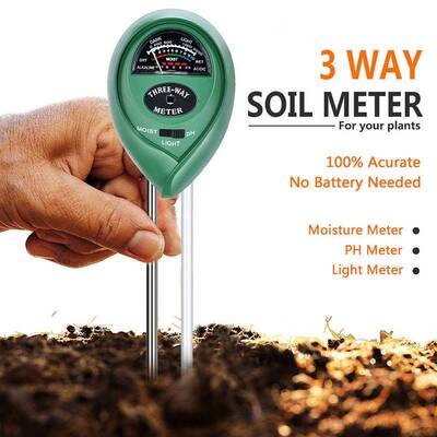 好货S Moisture Meter Garden Plant og S Hygrometer Water PH T