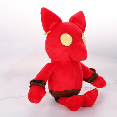 极速跨境新品 Roblox Doors Hotel 逃离大门系列玩偶红色怪物毛绒