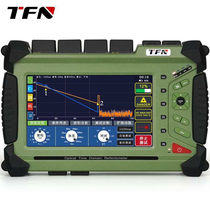 议价TFN 光时域反射仪 F4 OTDR 高精度触摸屏盲区1米