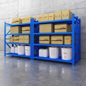 仓储货架家用多层置物架商用展示架仓库中重型储物架组合架承重