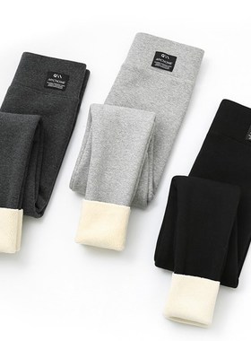 Winter Women Pants Warm Fleece Thickening Leggings High Wais