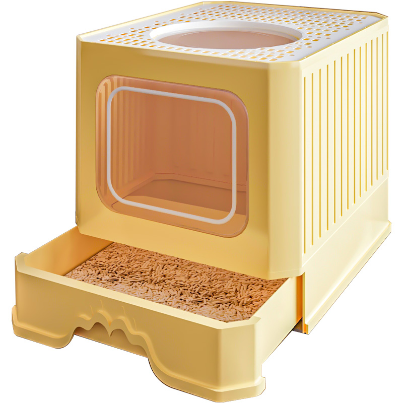 猫砂盆超大号全封闭厕所封闭式防外溅幼猫特大号猫沙半封闭猫屎盆