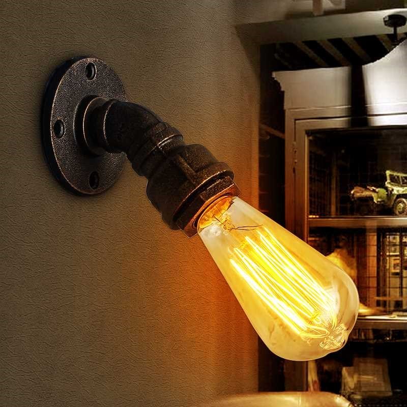 AC110-240V Lamp Base E27 Vintage Antique Industrial Retro Ir