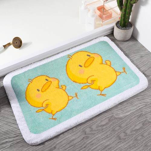 好货40X60cm Soft Animal  Carpet Slip-resistant Bathing Room