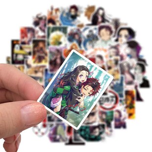 10/30/50Pcs Anime Demon Slayer Sticker Aesthetic Kimetsu No