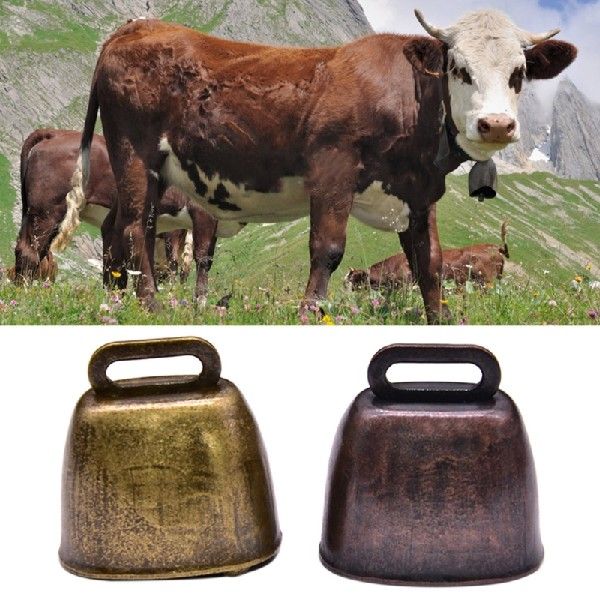 3Pcs /pack Cow Horse Sheep Grazing Bell Farm Animal Cattle