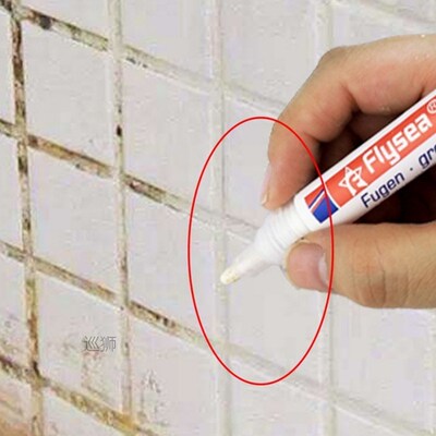 极速Tile White Mark Pen Gaps Repair Refill Grout Refresher P