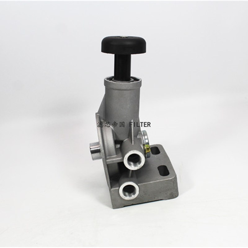 。油水分离器手油泵PL421高压泵滤座18M柴油粗滤底座适用于解放座