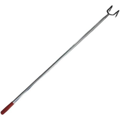 二齿钩挠子农用家用垃圾钩松土钩子开荒耙子焊接锻打园艺二齿锄头