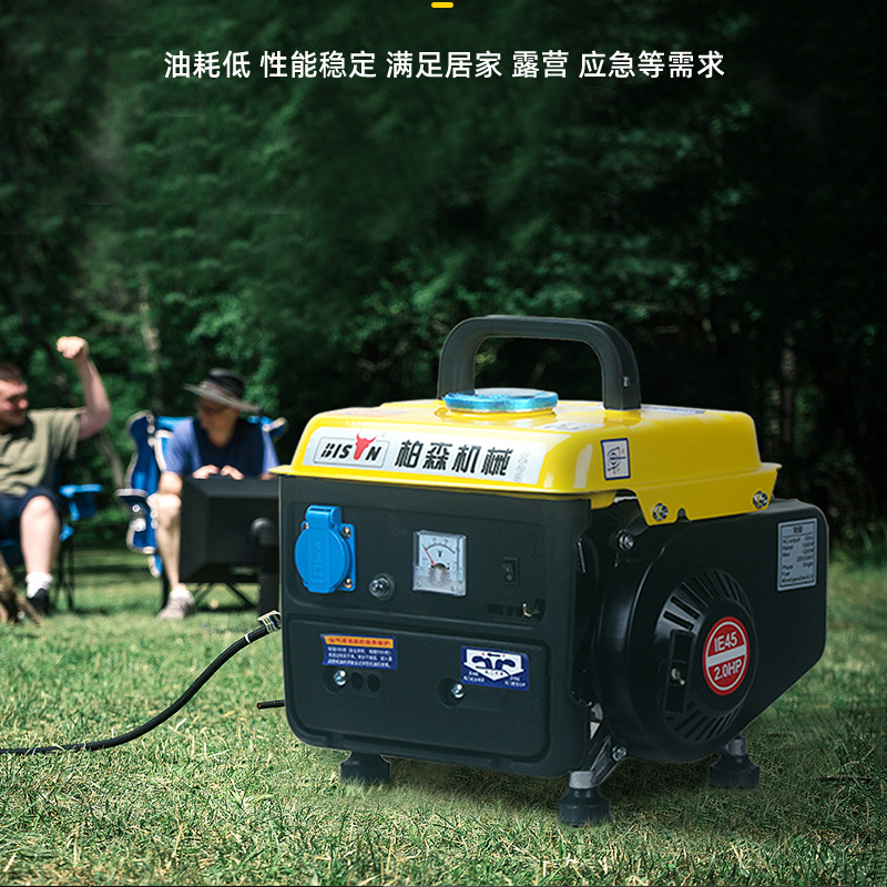 新220V小型发电机微型汽油发电机迷你手提便携式家用静音发电机销