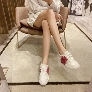 欧洲站明星同款小白鞋女2024夏季新款厚底增高女鞋百搭运动休闲鞋