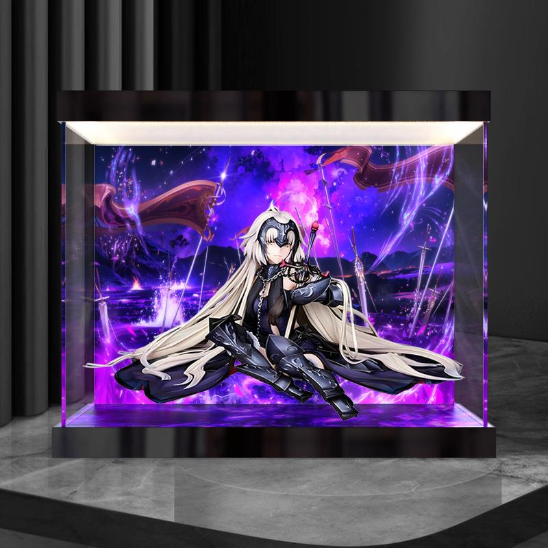 适用Alter命运-冠位指定贞德[Alter]泡影之梦灯箱款亚克力收纳盒