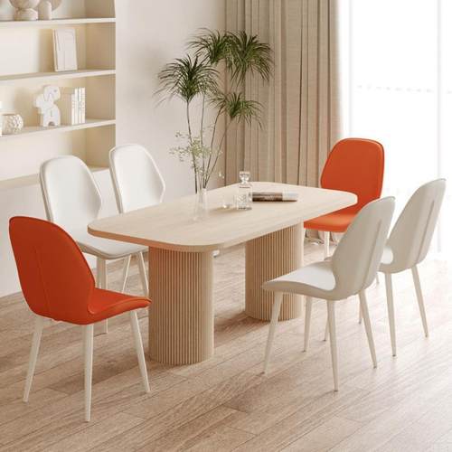 直销网红餐桌椅北欧轻奢奶油风家用靠背椅新款现代简约网红化妆美