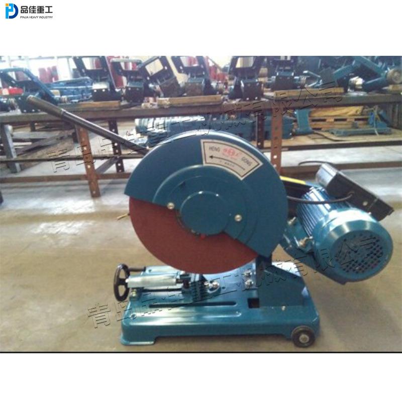 400型材切割机圆钢角钢槽钢砂轮切割机平薄件硬度合金钢切割机