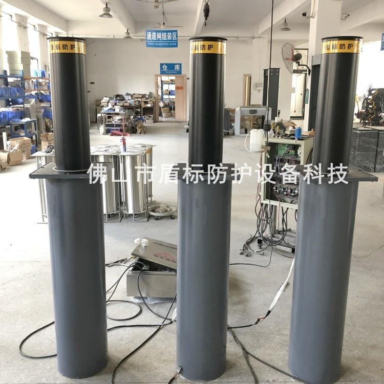 成品不锈钢伸降路桩液压地柱学校防撞升降柱自动阻隔伸缩路障