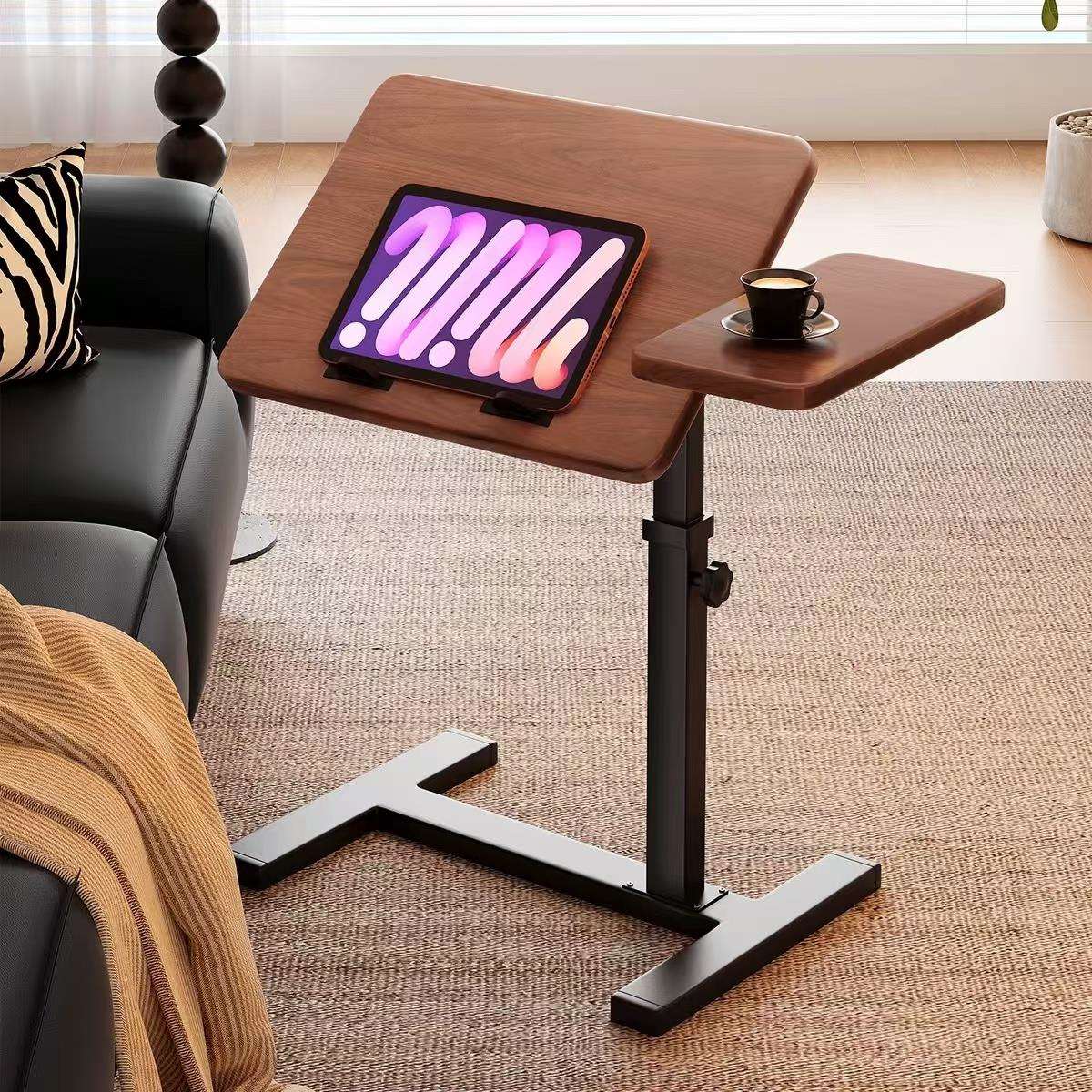 谋生可移动床边桌可折叠升降电脑桌懒人写字桌卧室学习桌书桌出租