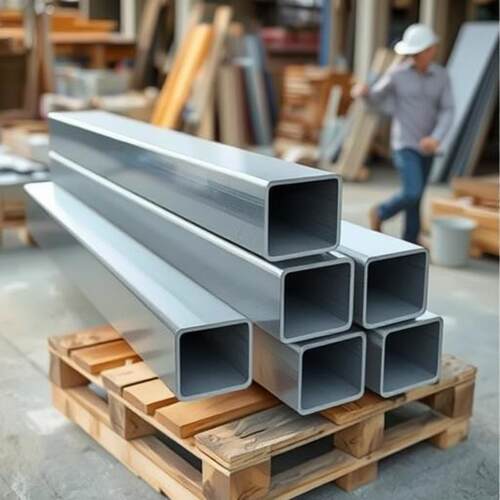 厂家直销80*80*3.75方管黑方管矩方管无缝方管地桩护栏方管