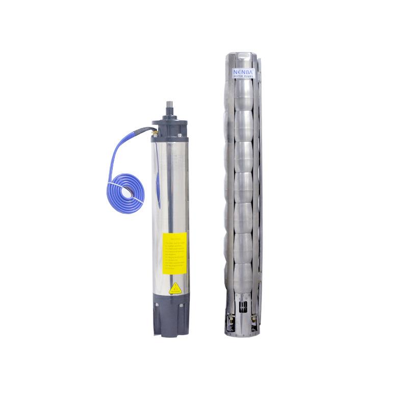 杭州昕科多级潜水泵6SP30不锈钢井用电泵参数深井泵大流量选型