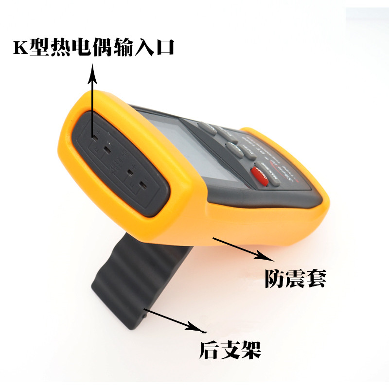 高精度温度表工业接触式测温仪DT1311表面K型N热电偶81533滚轴探