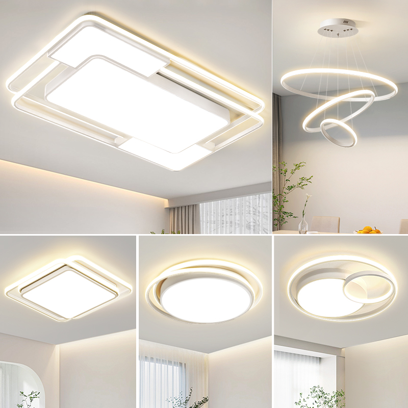 202新款客厅灯吸顶现代大气中山大灯卧室餐吊灯具大全