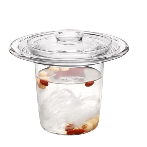 燕窝隔水炖盅加厚玻璃甜品小炖杯养生壶通用玻璃内胆宏惠