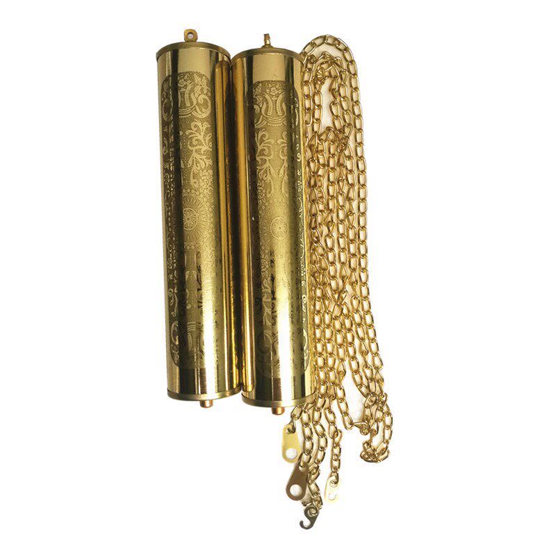 北极星落地钟装饰链装饰锤老款机械钟钟表装饰棍金属