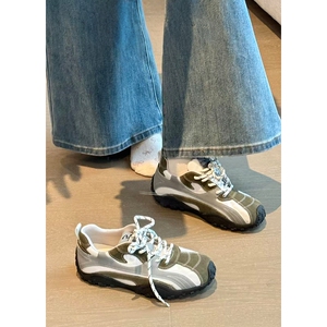 小众厚底阿甘德训鞋女款2026新款春季百搭不累脚登山鞋休闲运动鞋