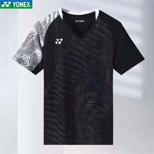 YONEX尤尼克斯羽毛球服男女套装速干训练短袖套装运动比赛服定制