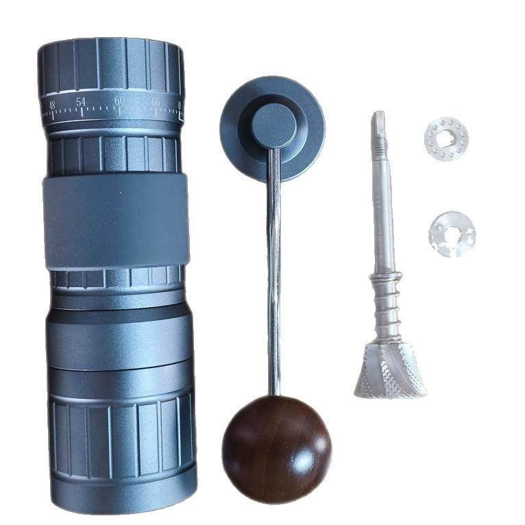 磨豆机上调磁吸咖啡豆研磨机便携家用手摇420钢芯小型研磨器