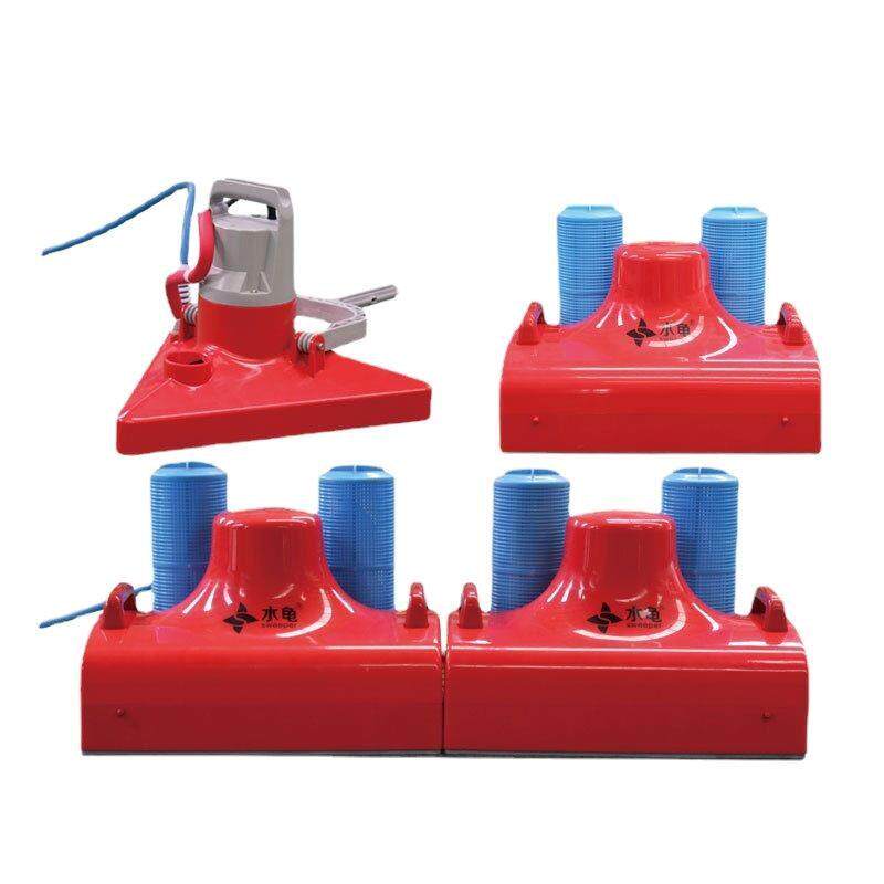 泳池吸污机全自动智能水下吸尘机器人鱼池底泥沙手动清洁设备