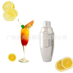 04不锈钢三段式 shaker 大号700ml摇酒壶调酒器酒吧调酒师工具美式