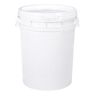 50升圆塑料周转桶50公斤化工桶食品糖浆桶涂料50L肥料加厚带盖桶