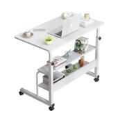 小型电脑桌可移动床边桌子家用学生书桌简易升降宿舍简易小桌子