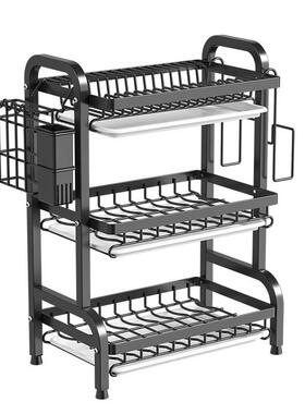 厨房架置JH-44X碗物架碟碗刀盘收纳台面沥水架筷子架多功能放碗柜